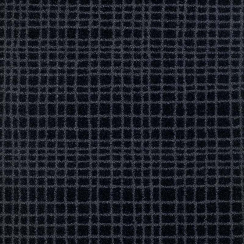 Moquette velours ras foehn design 980 carbone coloris noir et gris foncé
