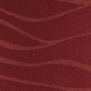 Moquette structurée dessin vague 571 garance coloris rouge