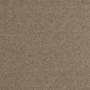 Moquette haute mèche mate velours frisé marron glacé