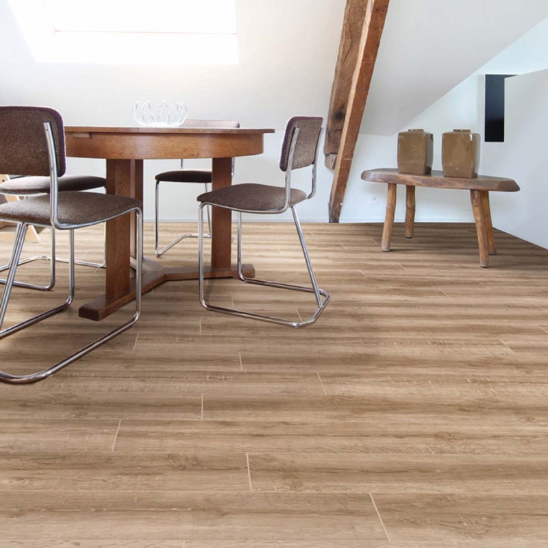 Parquet stratifié effet bois Chêne Bandit