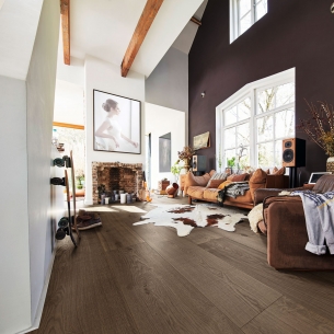 Chêne rustique gris olive